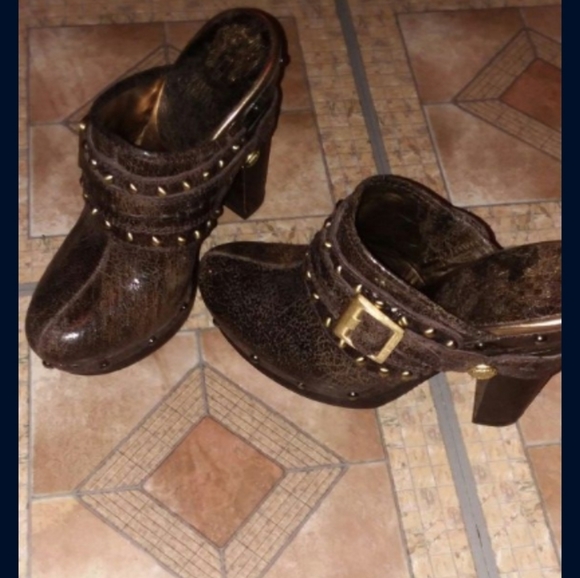 😍Vince camuto womens vintage clogs😍 - Picture 4 of 7